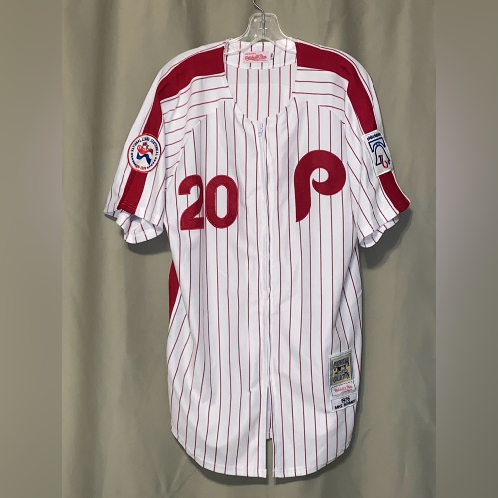 Mitchell & Ness Phillies Mike Schmidt Authentic Cooperstown Collection Men Sz 50